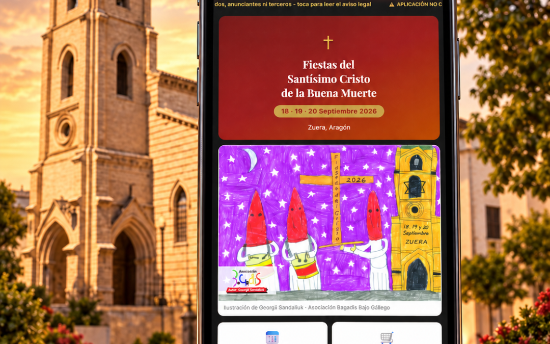 De San Licer al Cristo: una app para vivir las fiestas de Zuera